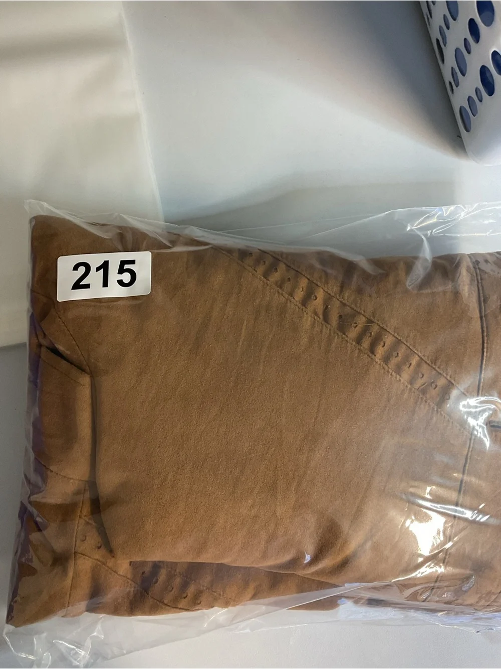 Men's Lightweight Suede Shirt Jacket - Tan